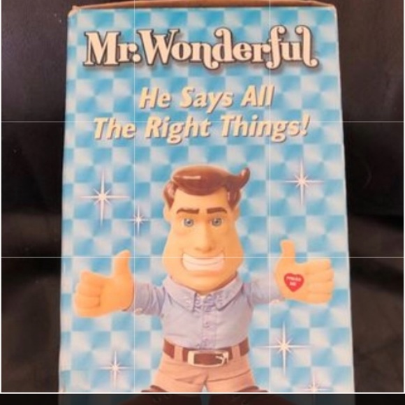 🎁 GREAT GIFT Mr. Wonderful Vintage, never taken out of the box - Picture 5 of 8